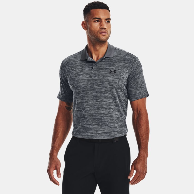 Men's  Under Armour  Performance 3.0 Polo Pitch Gray / Black 3XL